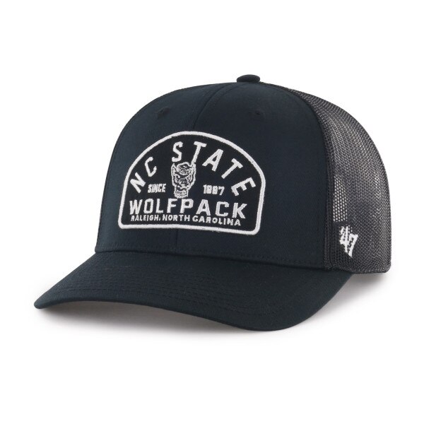 Black Adjustable Leland Trucker Sna